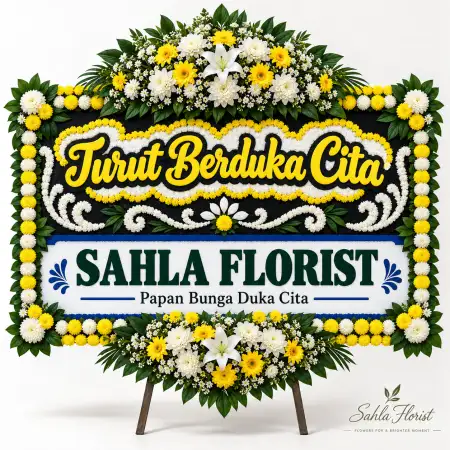 Papan Bunga Duka Mulyasari